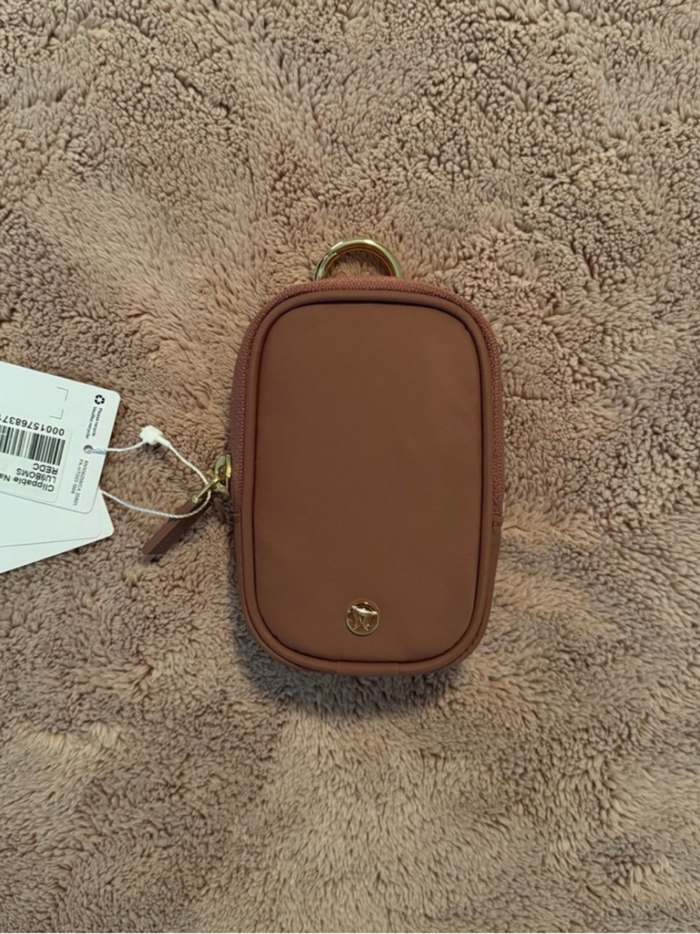 lululemon nano clippable pouch NWT
